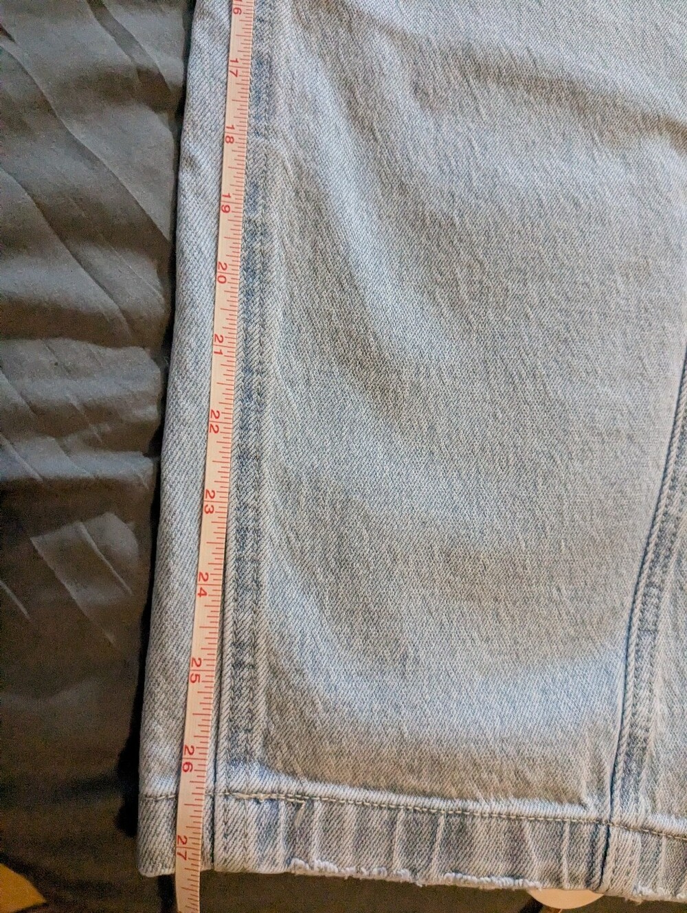 VERVET by Flying Monkey Light Wash Straight Leg Jeans - Picture 10 of 11